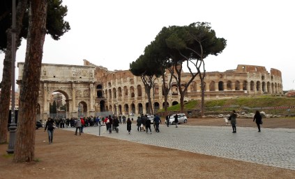 Rome Colosseum and Arch