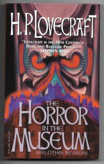 Horror in the Museum cover