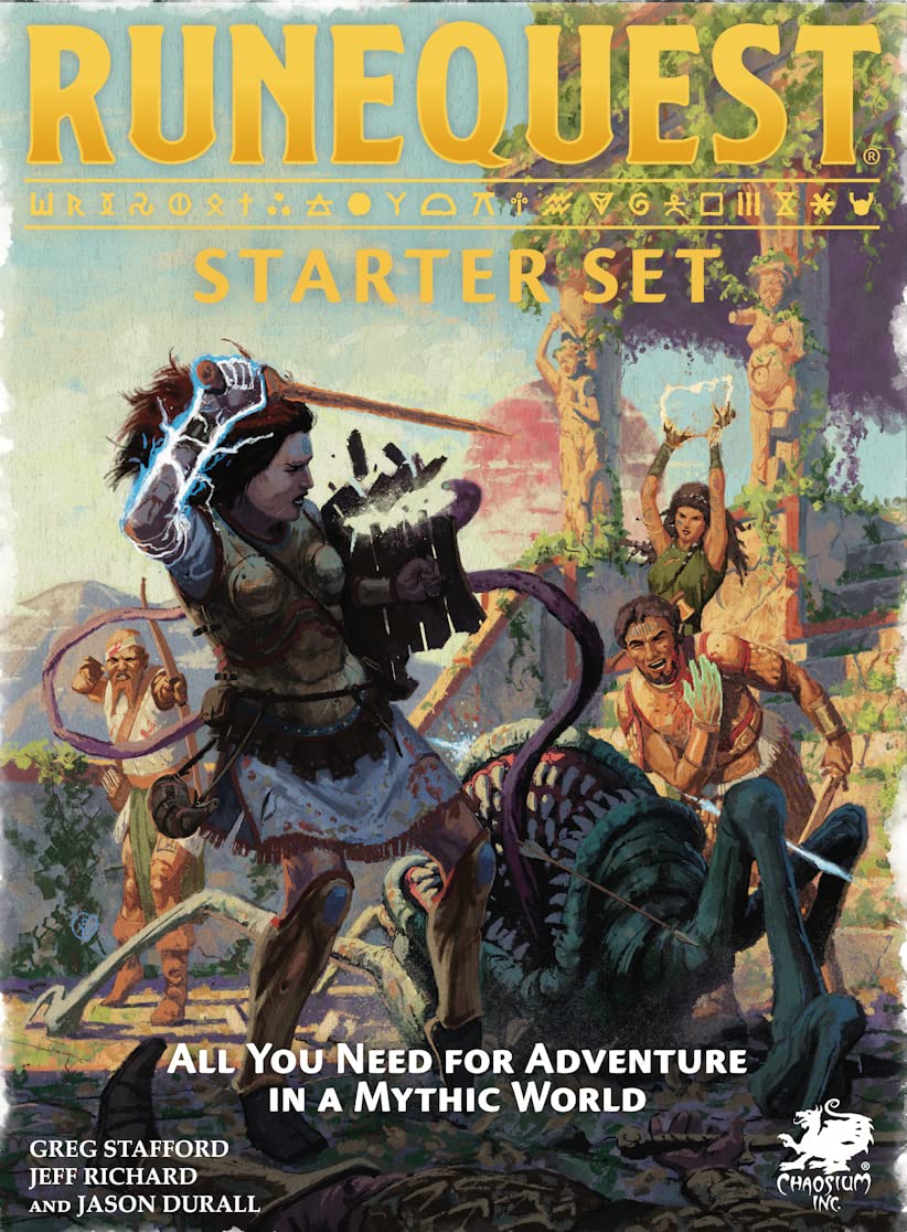 Tabletop RPG Review: RuneQuest Starter Set – Matthew J. Constantine